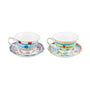 Baci Milano Mamma Mia 2'li Çay Fincanı Seti 10 cm x 6 cm x 14 cm