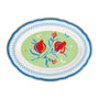 Baci Milano Mamma Mia Nar Desenli Oval Servis Tabağı 34 cm x 25 cm