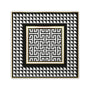 Baci Milano Optical Kare Tepsi 30,5x30,5 cm