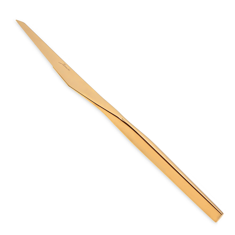 Jumbo 5100 Quartz Titanyum Gold 12 Kişilik 84 Parça Çatal Kaşık Bıçak Takımı